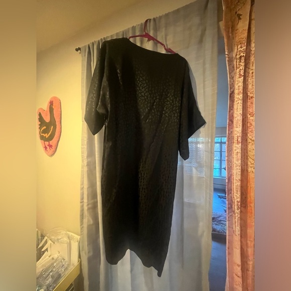 frank masandrea vintage black silk dress - Picture 4 of 7